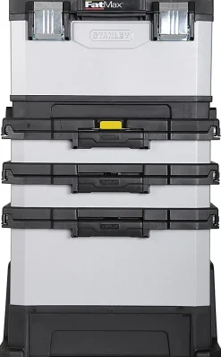 Stanley Servante d'atelier 63L bi-matière sur roulettes FatMax