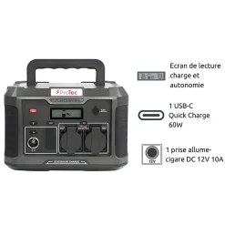 Station d'énergie portable Advance 650