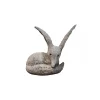 Statue de jardin "Le Renard" du Petit Prince - Gris clair 45 cm