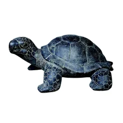Statue tortue large Penez Herman 7074062 en pierre reconstituée L.60 cm