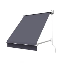 Store à projection avec coffre 160 x 70 cm de fenêtre - Gris anthracite - Sunny Inch