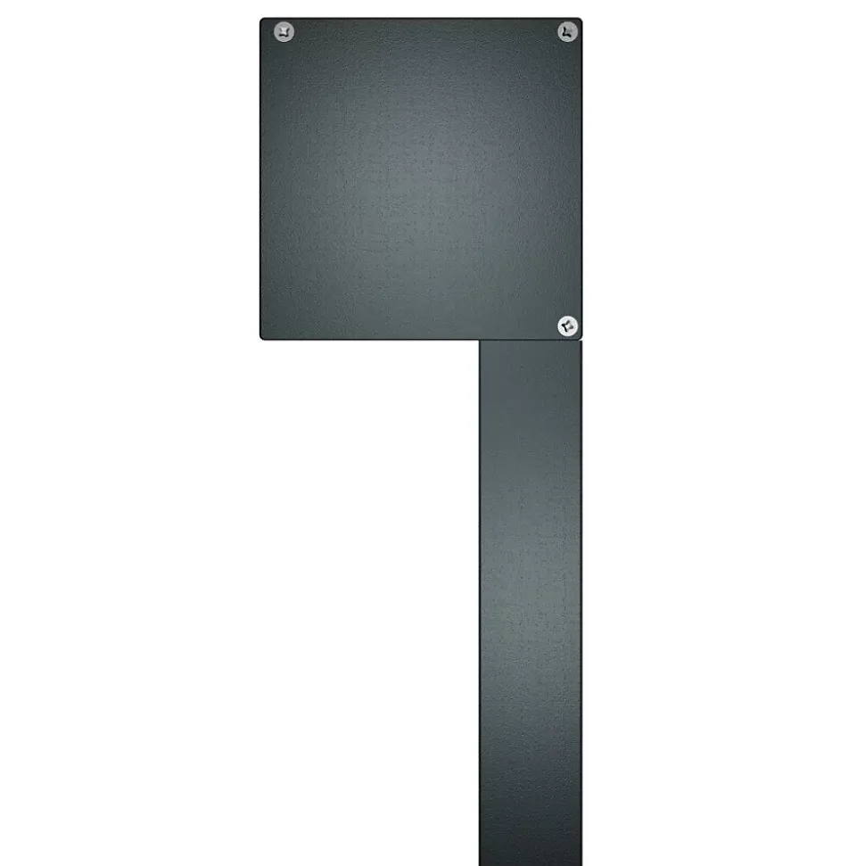 Store vertical SPINELLE et HYLIA 2,50x2,50 M (Motorisé à Télécommande - Armature blanc - Toile taupe)