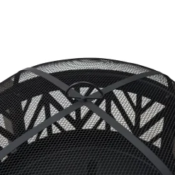 Sunjoy Brasero XL en acier BROMO - 79cm, noir