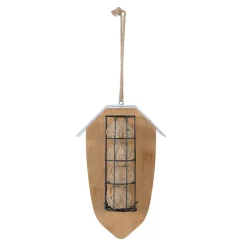 Support pour 8 boules de graisse Bamboo pour oiseaux