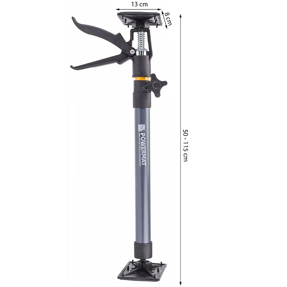 Support télescopique pour cloison étai de soutien réglable 50-115 cm