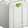 Systainer SYS3 M 437 FESTOOL - 204845, caisse de rangement empilable 43,1 L, noir