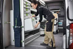 Systainer SYS3 M 437 FESTOOL - 204845, caisse de rangement empilable 43,1 L, noir