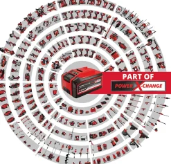 Système Double Batterie 2,5 Ah Power X-Change Einhell (Compatible avec tous les appareils Power X-Change)