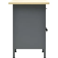 Établi Noir 160x60x85 cm Acier vidaXL
