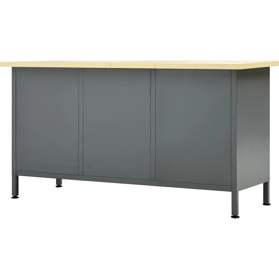 Établi Noir 160x60x85 cm Acier vidaXL