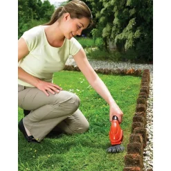 Taille herbe Cisaillle sans fil 3.6V Batterie Lithium 1.1 Ah Black + Decker GSL 200