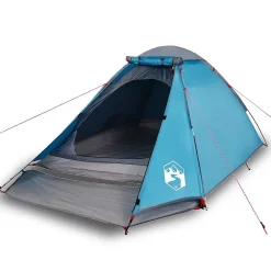 Tente de camping à dôme 2 personnes bleu imperméable vidaXL
