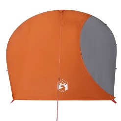 Tente de camping à dôme 4 personnes orange imperméable vidaXL