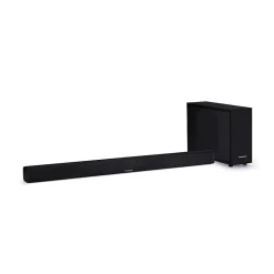 Thomson SB250BT Barre de son 2.1 avec Caisson de Basses - Puissance 200 Watts - Bluetooth - Entree RCA - USB/SD - Telecommande