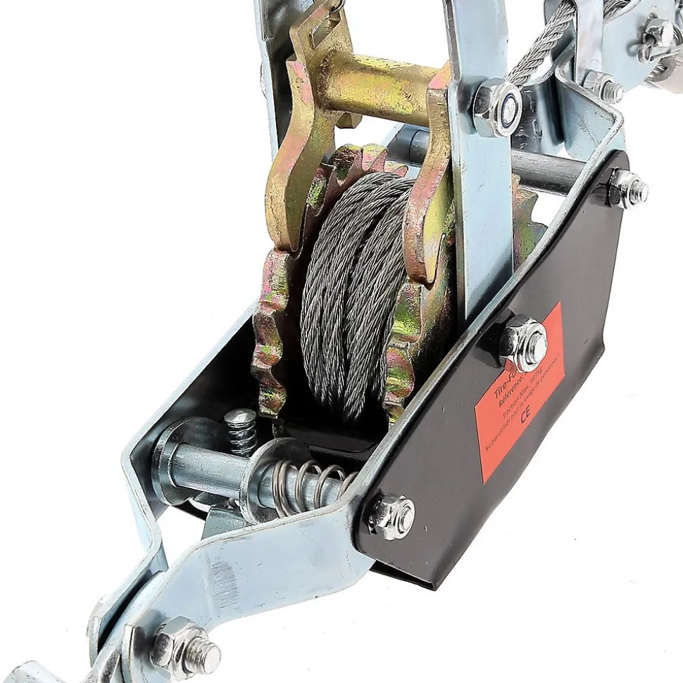 Tire-fort, treuil de halage 907 kg - GT MARKET