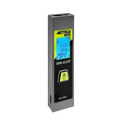 Télémètre laser Flash Mini Alu 30 METRICA - Compact 30 m boîtier aluminium