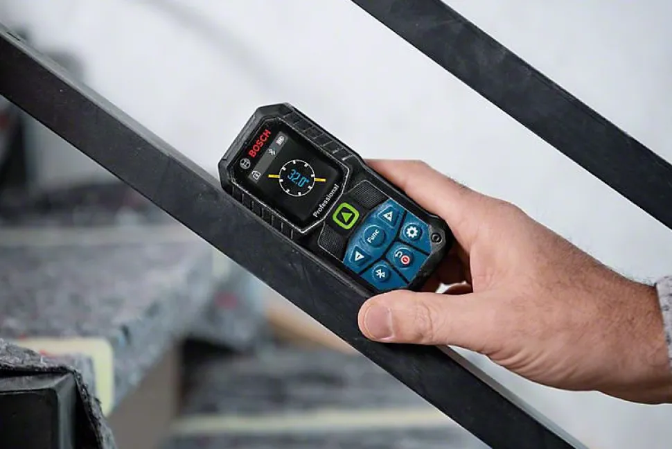 Télémètre laser GLM 50-27 CG vert avec 1 batterie BA 3.7V 1.0Ah - BOSCH - 0601072U01