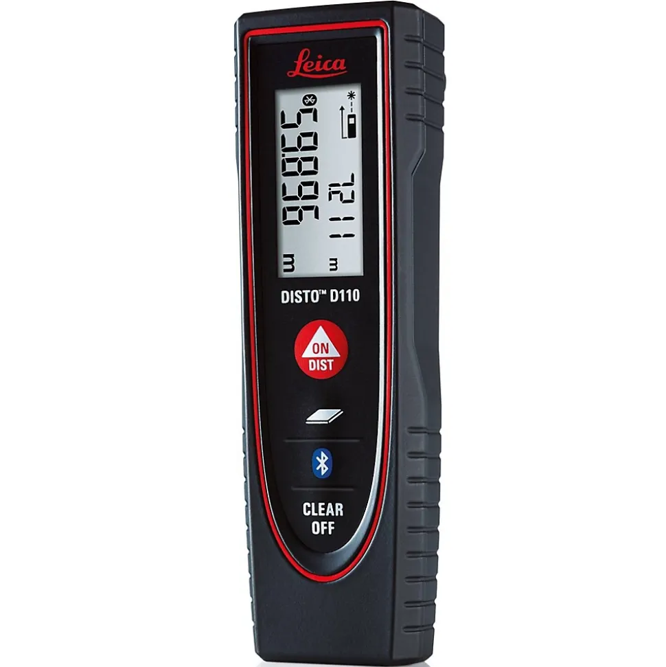 Télémètre laser Leica DISTO D110 Bluetooth Smart, portée 60 m, précision 1,6 mm