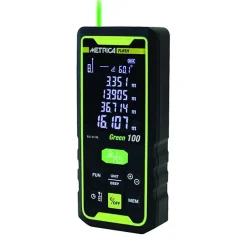 Télémètre laser METRICA Flash Green 100 portée 100 m modèle 61100