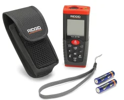 Télémètre laser RIDGID micro LM100 modèle 36158 - portée 100 m, calculs distance/aire/volume