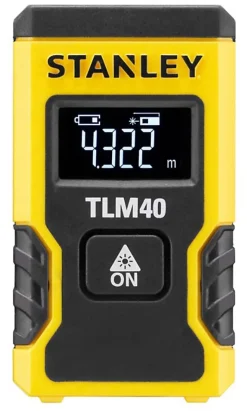Télémètre laser Stanley STHT77666-0 portée jusqu'à 10 m précision ± 6 mm
