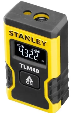 Télémètre laser Stanley STHT77666-0 portée jusqu'à 10 m précision ± 6 mm