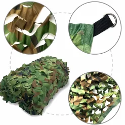 Toile d'ombrage ajourée / filet de camouflage