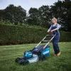 Tondeuse sans fil avec batterie 36V - largeur de coupe 46 cm - hauteur de coupe 25 à 75 mm - bac 60L - Erbauer ERT1043GLM