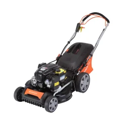 Tondeuse thermique autotractée 149cc, démarrage électrique, mulching, largeur de coupe 46 cm Yard Force GM B46ES
