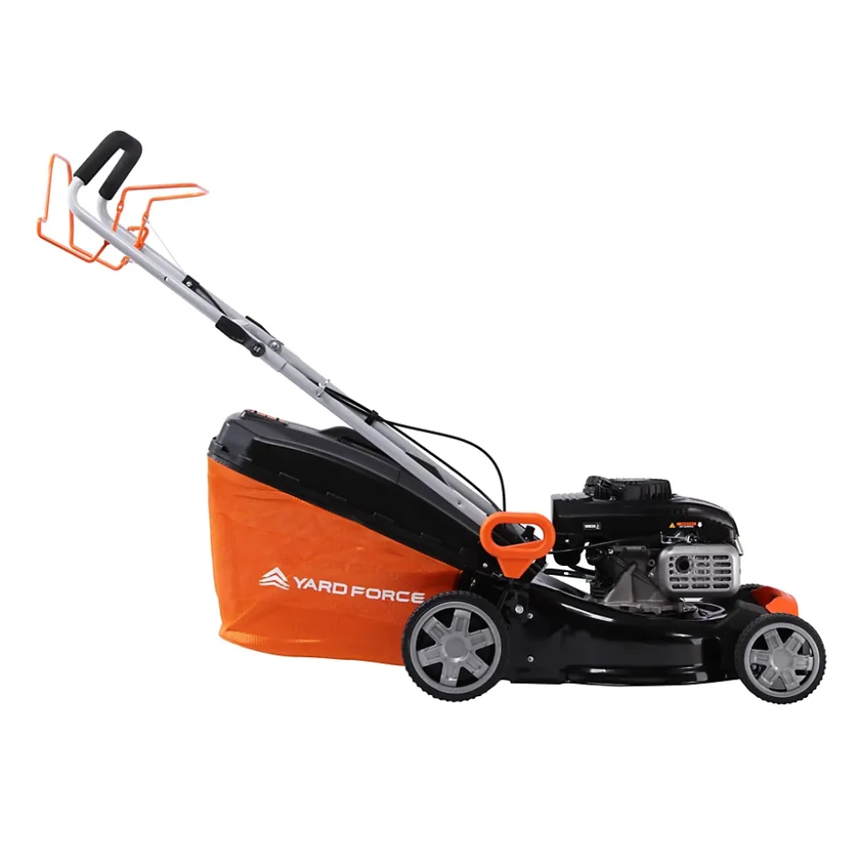 Tondeuse thermique autotractée 149cc, démarrage électrique, mulching, largeur de coupe 46 cm Yard Force GM B46ES
