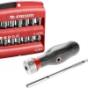 Tournevis 3 en 1 Facom Protwist + 10 embouts mixtes