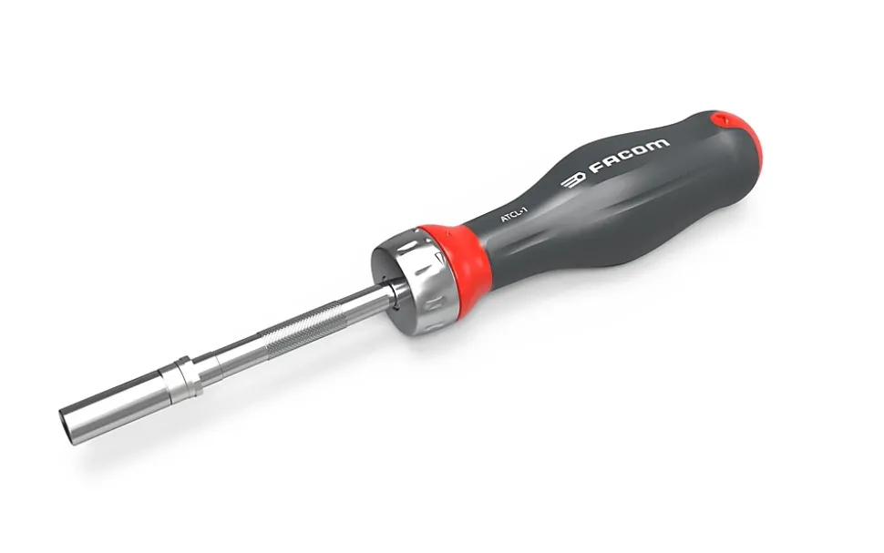 Tournevis porte-embouts à cliquet Facom Protwist + 15 embouts