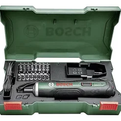 Tournevis sans fil PushDrive BOSCH - 06039C6000, 360 tr/min, Li-ion, set avec chargeur micro-USB et coffret