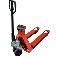 Transpalette peseur rouge 2T - Fourches 1150x540mm - Affichage par tranche de 500g - ZF20N