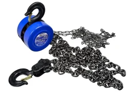Treuil À Chaîne GEKO PREMIUM 2T 3M Acier Fort Pour Atelier