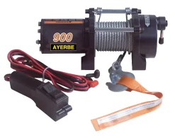 Treuil électrique AY-900 DC capacité 900 kg câble 4,8 mm x 7,6 m