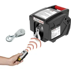Treuil électrique 12v avec télécommande