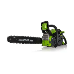 Tronconneuse thermique 45cm3 Lame 45 cm Guide OREGON Moteur 2T Carburateur Walbro VITO
