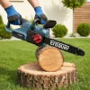 Tronçonneuse sans fil sur batterie Erbauer ECSG3640-Li 18V guide 40 cm (avec 2 batteries et chargeur)