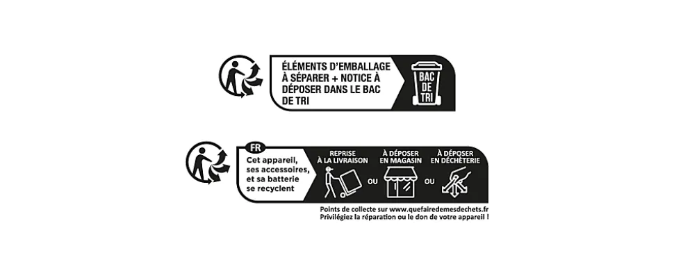 Tronçonneuse sans fil sur batterie Erbauer ECSG3640-Li 18V guide 40 cm (avec 2 batteries et chargeur)