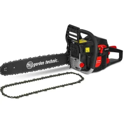 Tronçonneuse thermique 58CC - guide 50cm livrée avec 2 chaînes - Elem Garden