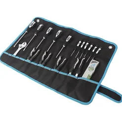 Trousse à outils vide Mac Allister 13 compartiments en métal et nylon L.69 cm