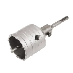Trépan avec foret pilote Erbauer pour brique Ø.65 mm