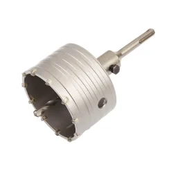Trépan avec foret pilote Erbauer pour brique Ø.85 mm