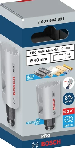 Trépan Bosch pro pour multi-matériaux Ø.40mm