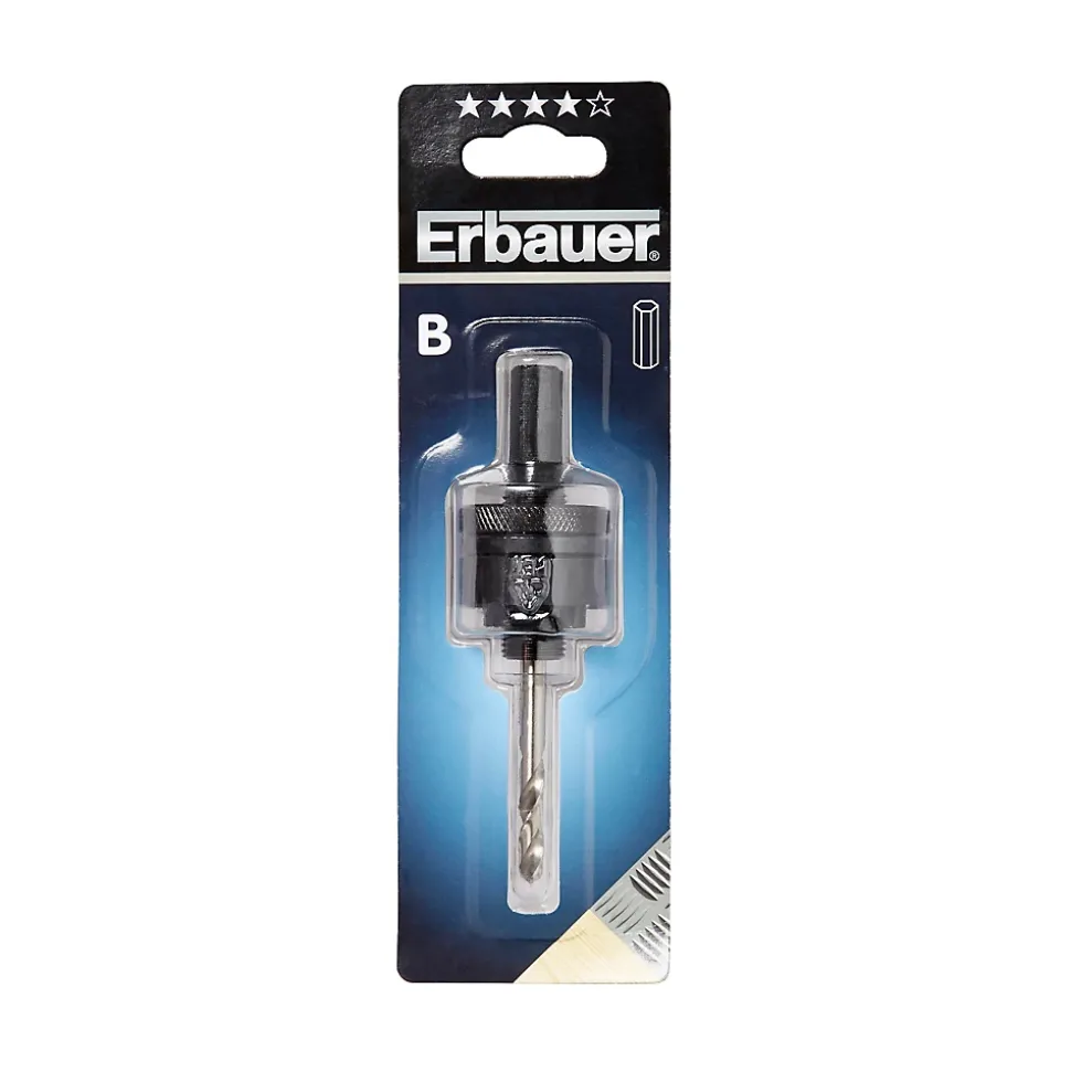Trépan pilote hexagonal Erbauer Ø11 mm avec tige 32-152 mm