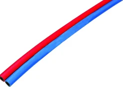 Tuyau de gaz en caoutchouc jumelé diamètre 6,3x12mm pour oxygène / acetylène, longueur 25m, 10 bars - GCE CHARLEDAVE - W000010077