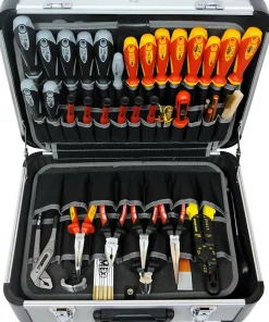Valise à outils en aluminium - grande capacité 30kg - vide - FAMEX 700-L
