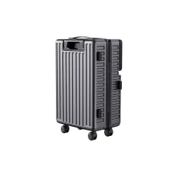 Valise 2 Pièces, Coque Rigide En Abs, Serrure à Combinaison Tsa Et Poignée Télescopique, Noire