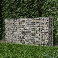 vidaXL Panier de gabion Acier galvanisé 200x30x100 cm